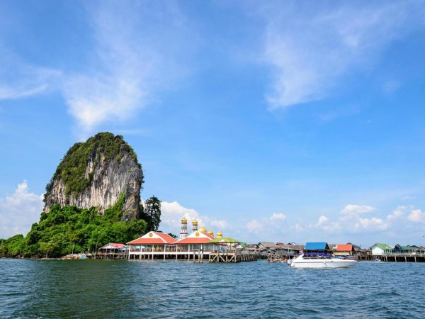 10.00-10.30 AM.	Pick up from your hotel by Air con mini bus. Head forward to Phang Nga bay by coach or minivan.  Visit Suwannakuha Temple (Monkey Cave Temple), exploring Buddha cave, stalactites, Stalagmites, a lot of monkeys will be waiting to 